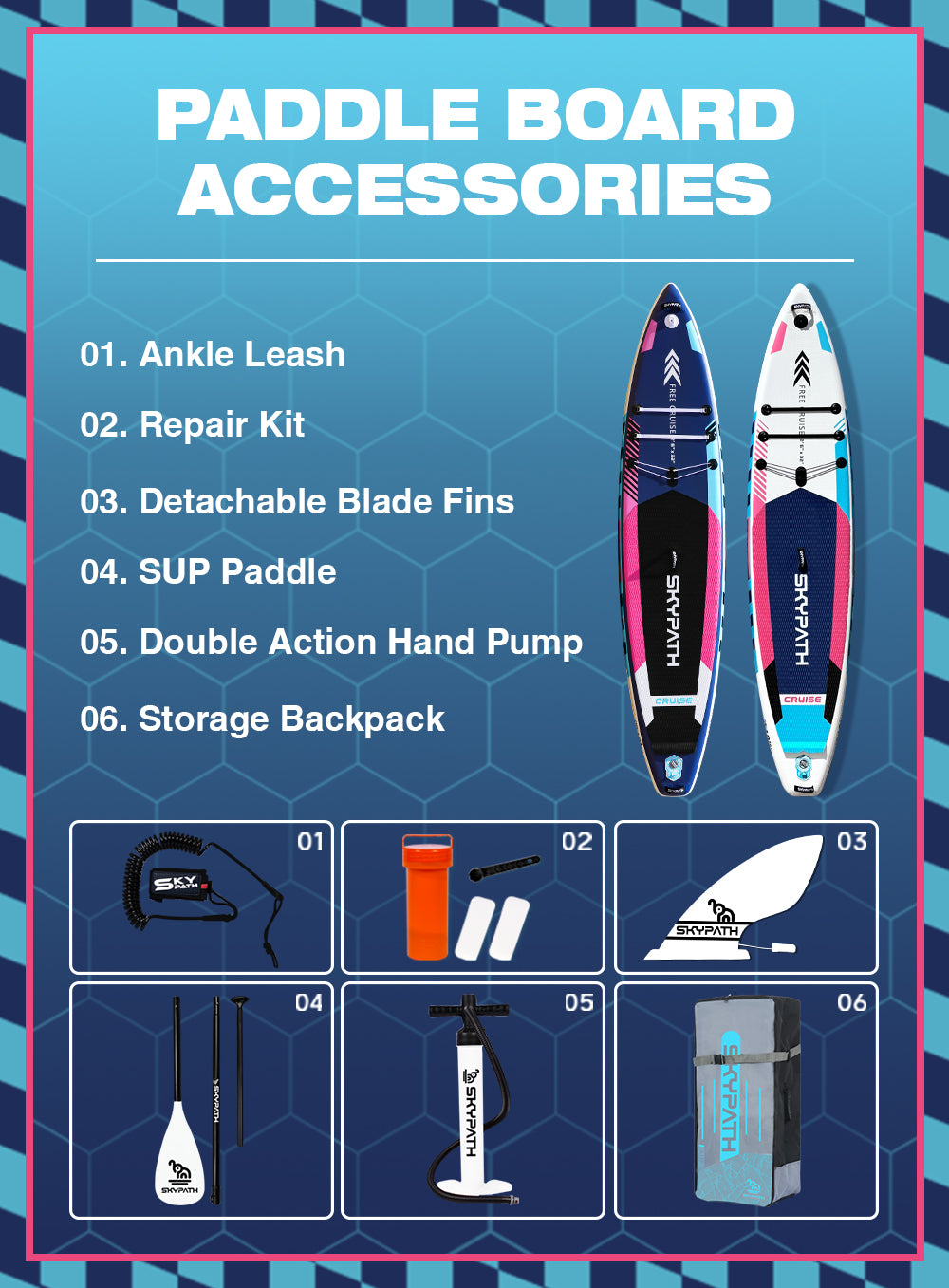 Inflatable Stand Up Paddle Board, 12'6''* 32''Ultra-Light SUP Board,Blow Up Paddle Board, for Youth & Adults of All Skill Levels with Full Set of SUP Board Accessories